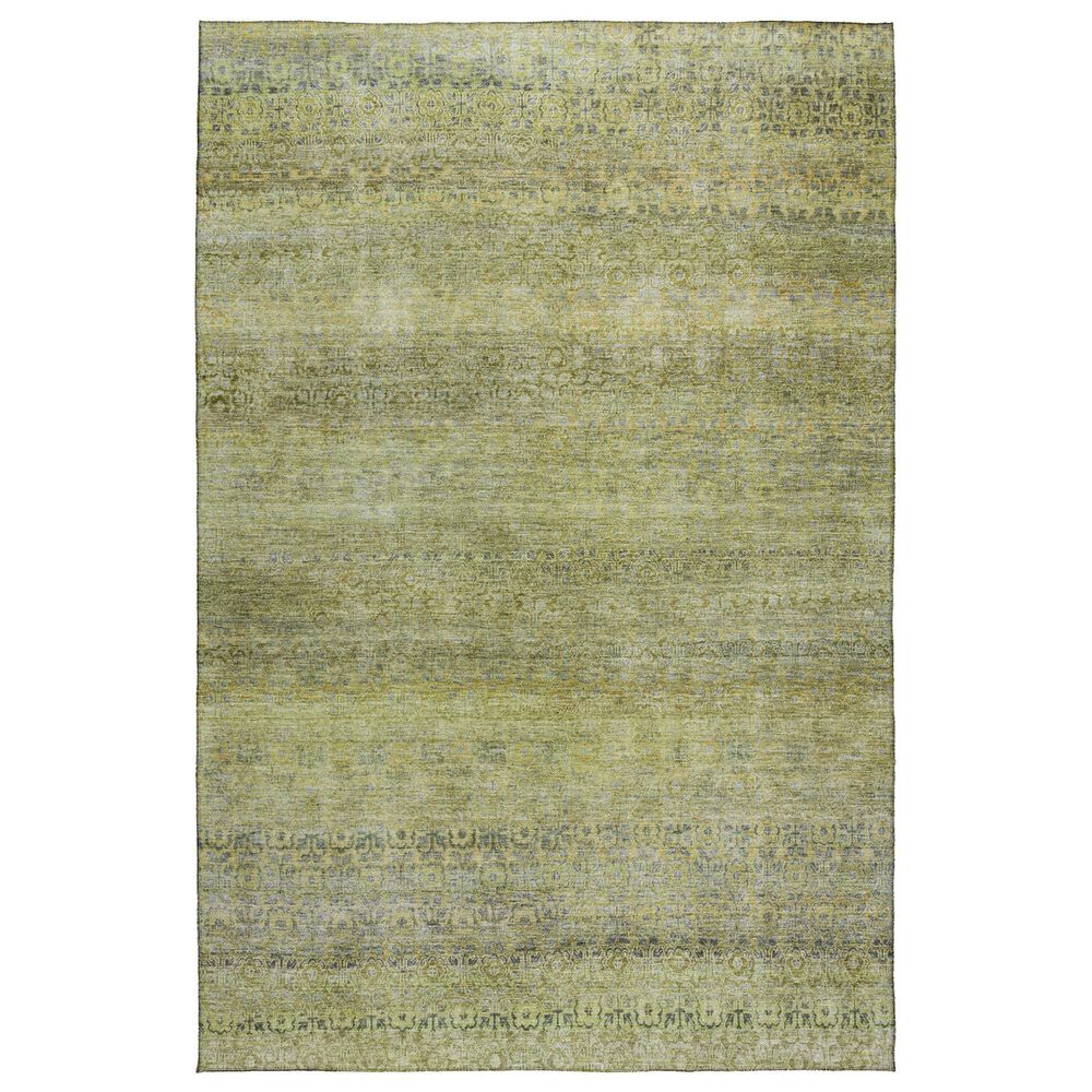 Dalyn Rug Company Burano BU12 5" x 7"6" Aloe Indoor/Outdoor Area Rug, , large
