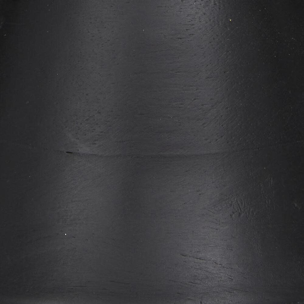 Maple and Jade 12&quot;, 15&quot;, 18&quot; Turned Style Pillar Decorative Candle Holder in Black &#40;Set of 3&#41;, , large