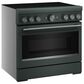 KitchenAid 5.1 Cu. Ft. Freestanding Commercial-Style Induction Range with Air Fry in Juniper, , large
