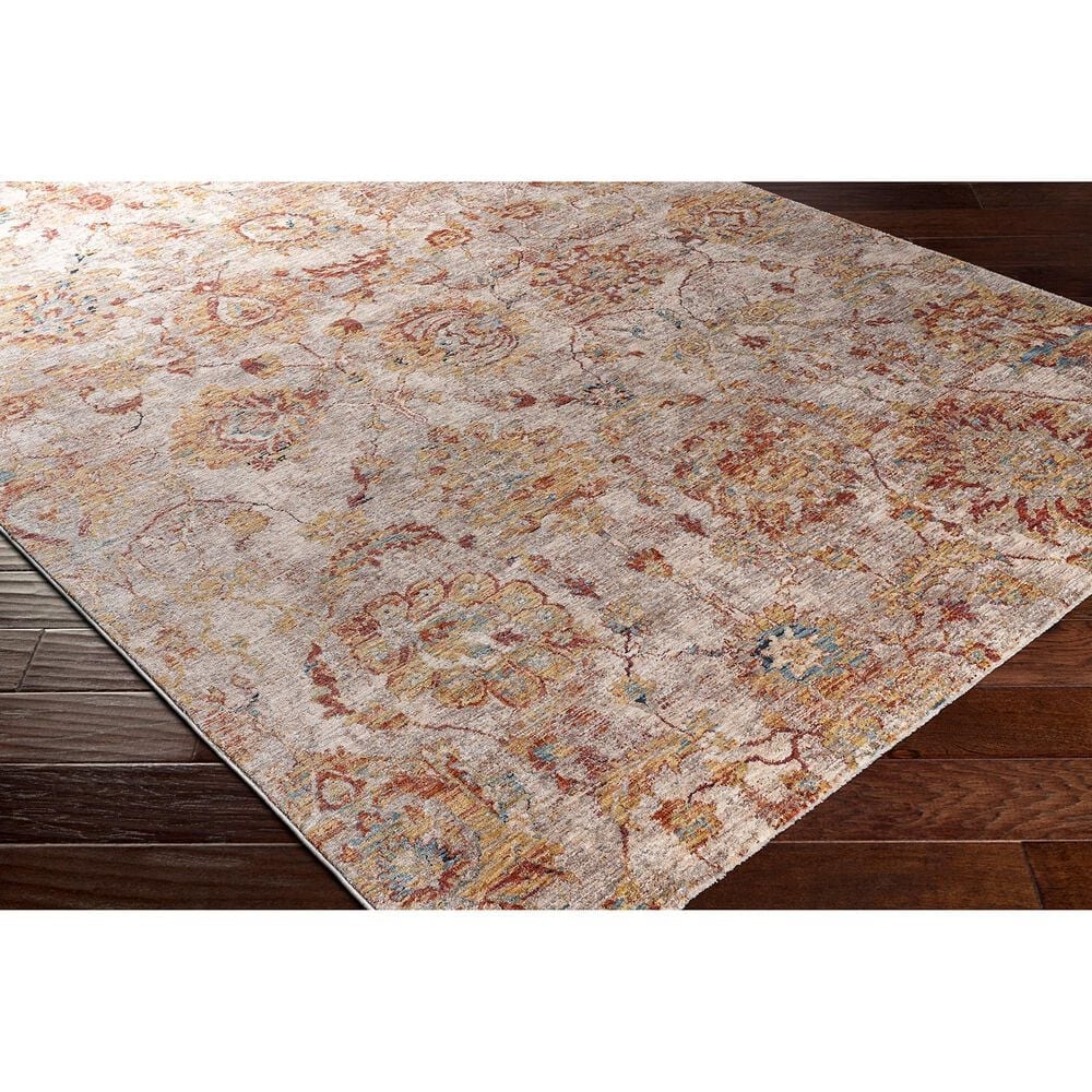 Surya Mirabel 10&#39; x 14&#39; Teal, Rust, Burnt Orange, Mustard, Gray and Beige Area Rug, , large