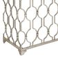 Maple and Jade Frame Console Table in Silver, , large