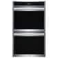 Frigidaire Gallery 2-Piece Kitchen Package with 30" Double Electric Wall Oven and 36" Induction Cooktop in Stainless Steel and Black, , large