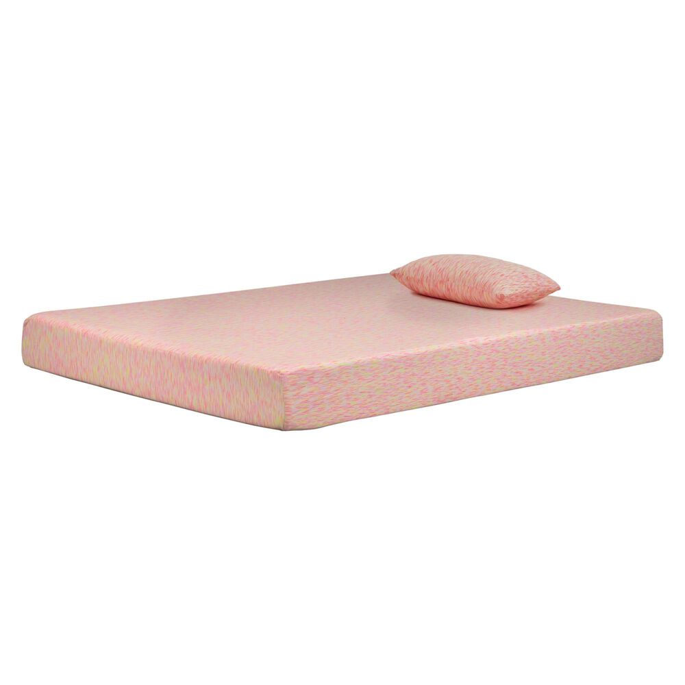 Sierra Sleep iKidz Pink Firm Twin Mattress and Pillow, , large