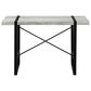 Monarch Specialties U-Shaped Computer Desk in Grey and Black, , large
