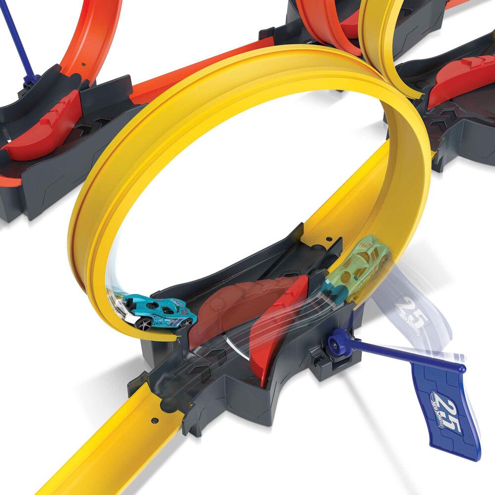 Hot Wheels Multi-Loop Race Off Playset in Multicolor, , large