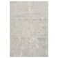 Nourison Exhale 5"3" x 7"3" Ivory and Grey Area Rug, , large