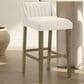 Armen Living Fauna Bar Height Stool in Putty Brown, , large