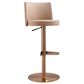 Tov Furniture Loosha Adjustable Bar Stool in Cafe Au Lait, , large