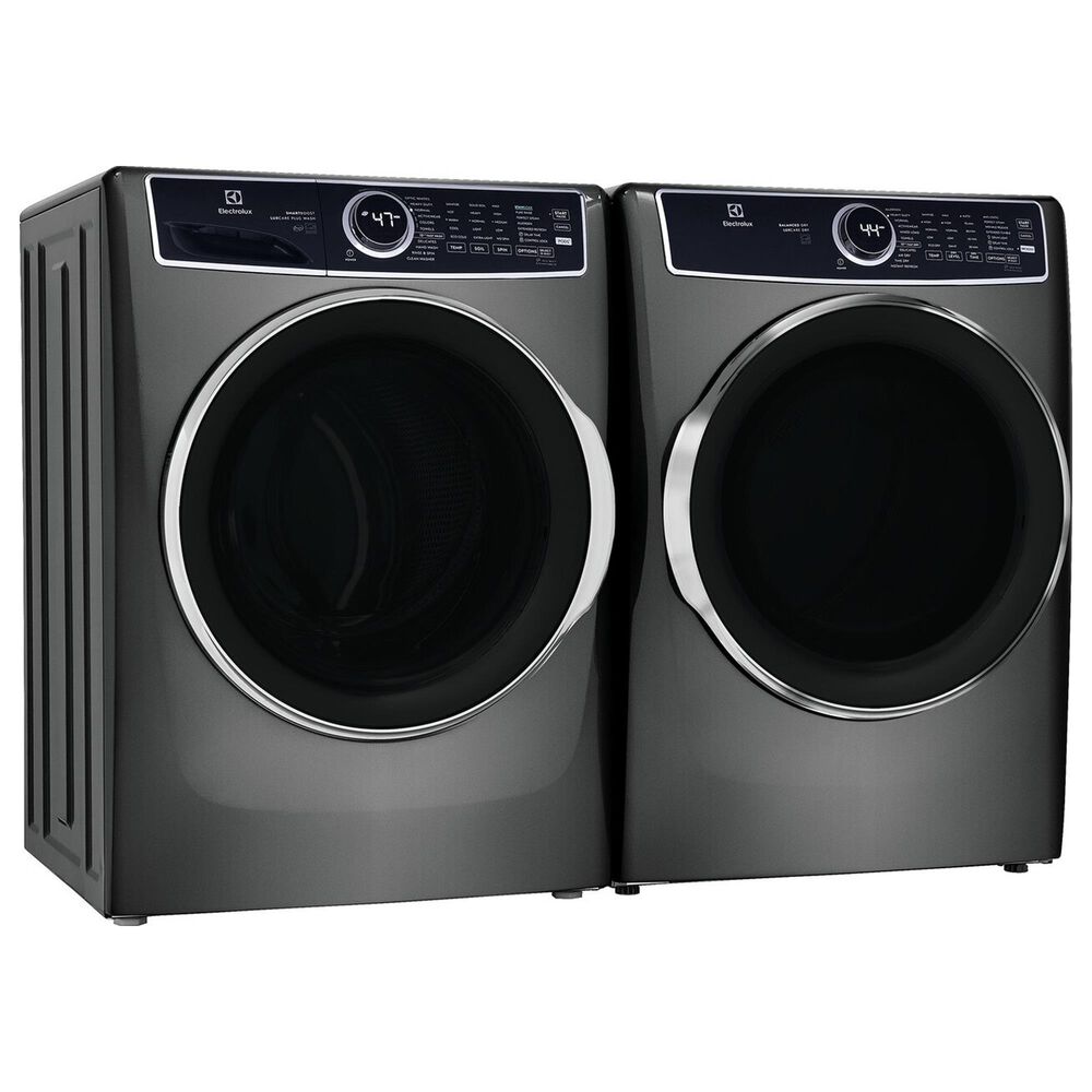 Electrolux 8 Cu. Ft. Front Load Electric Dryer with Balanced Dry in Titanium, , large