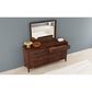 A-America Ralston 4-Piece King Storage Bedroom Set in Dark Amber, , large