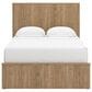 Ashley Gramburg Full Panel Platform Bed in Warm Brown, , large
