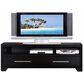 Living Essentials 60" TV Stand in Black, , large