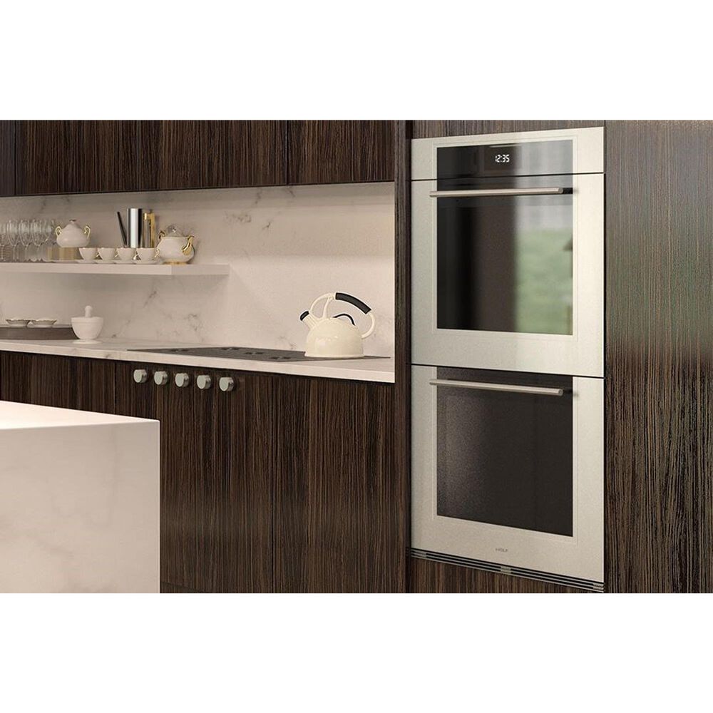 Wolf 30&quot; M Series Transitional Built-In Double Electric Wall Oven with Convection in Stainless Steel, , large