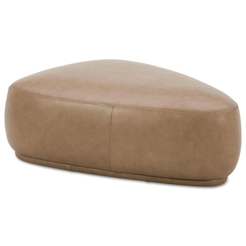 Jennifer Taylor Home Pebble 44&quot; Cocktail Ottoman in Tuscan Tan Brown, , large