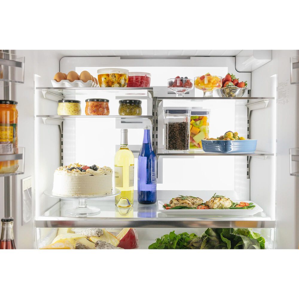 Thermador 36&quot; French Door Bottom Mount Refrigerator with Masterpiece Handle in Stainless Steel, , large