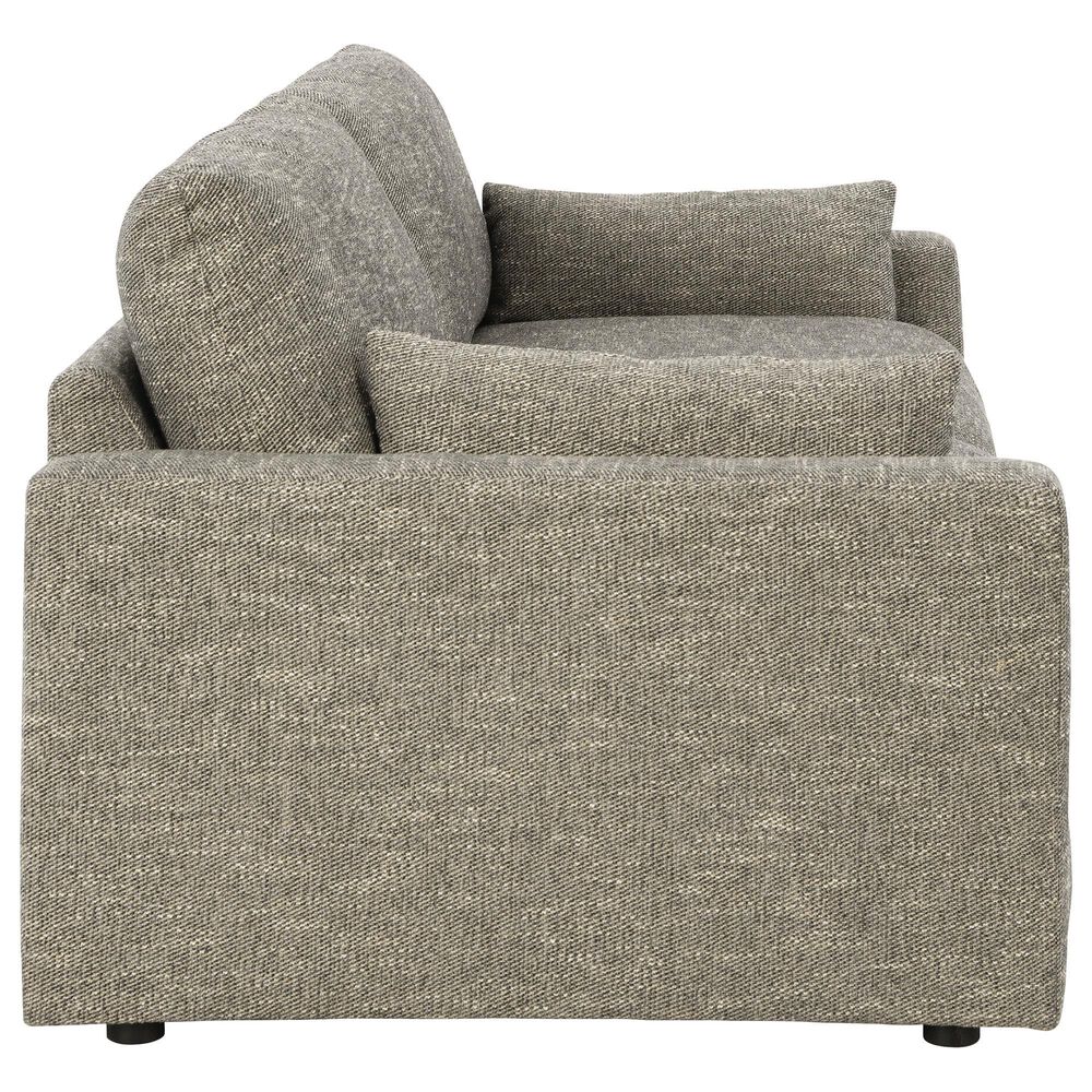 Ashley Dramatic Stationary Sofa in Granite, , large