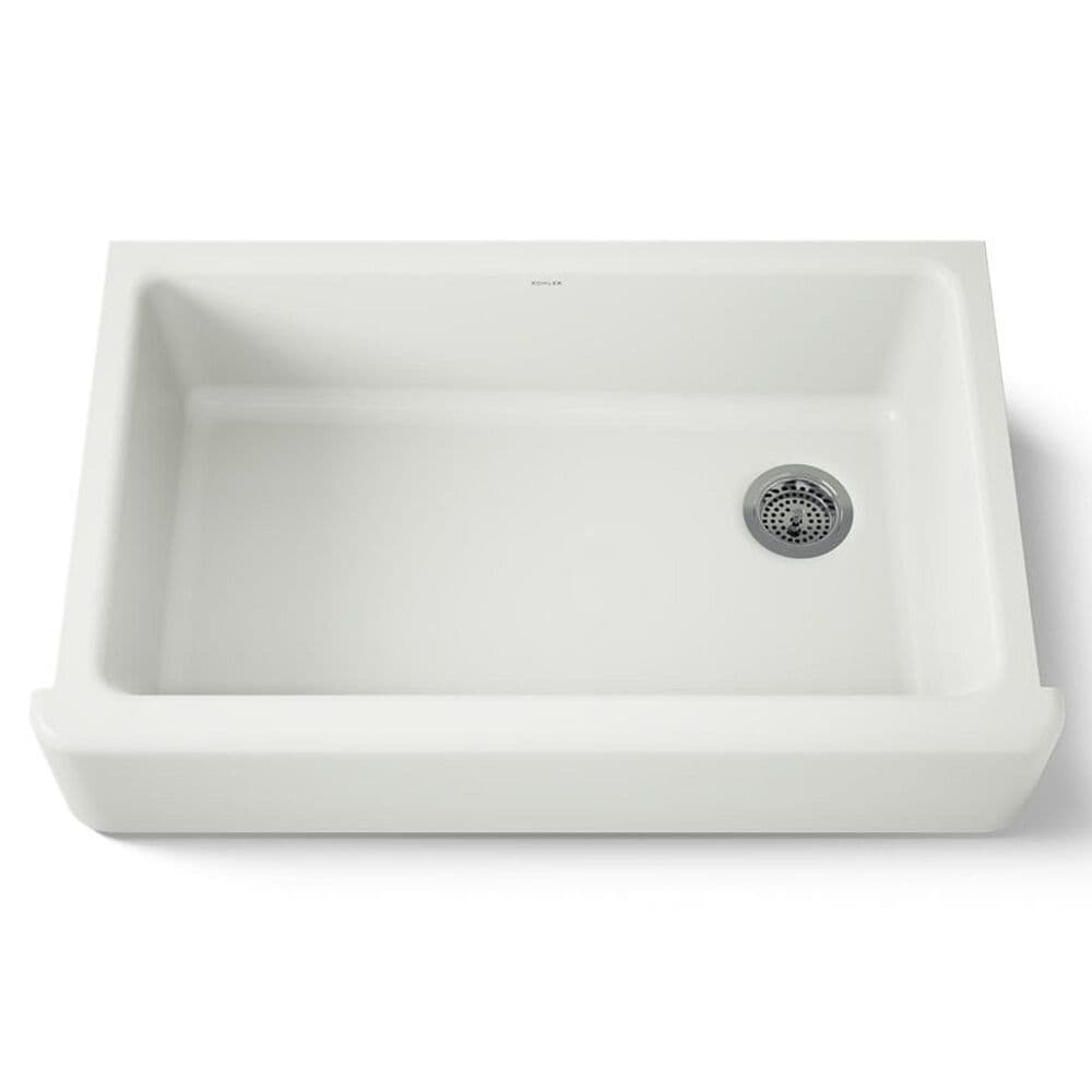 Kohler Whitehaven 35.75" Single Bowl Farmhouse Kitchen Sink in Dune, , large