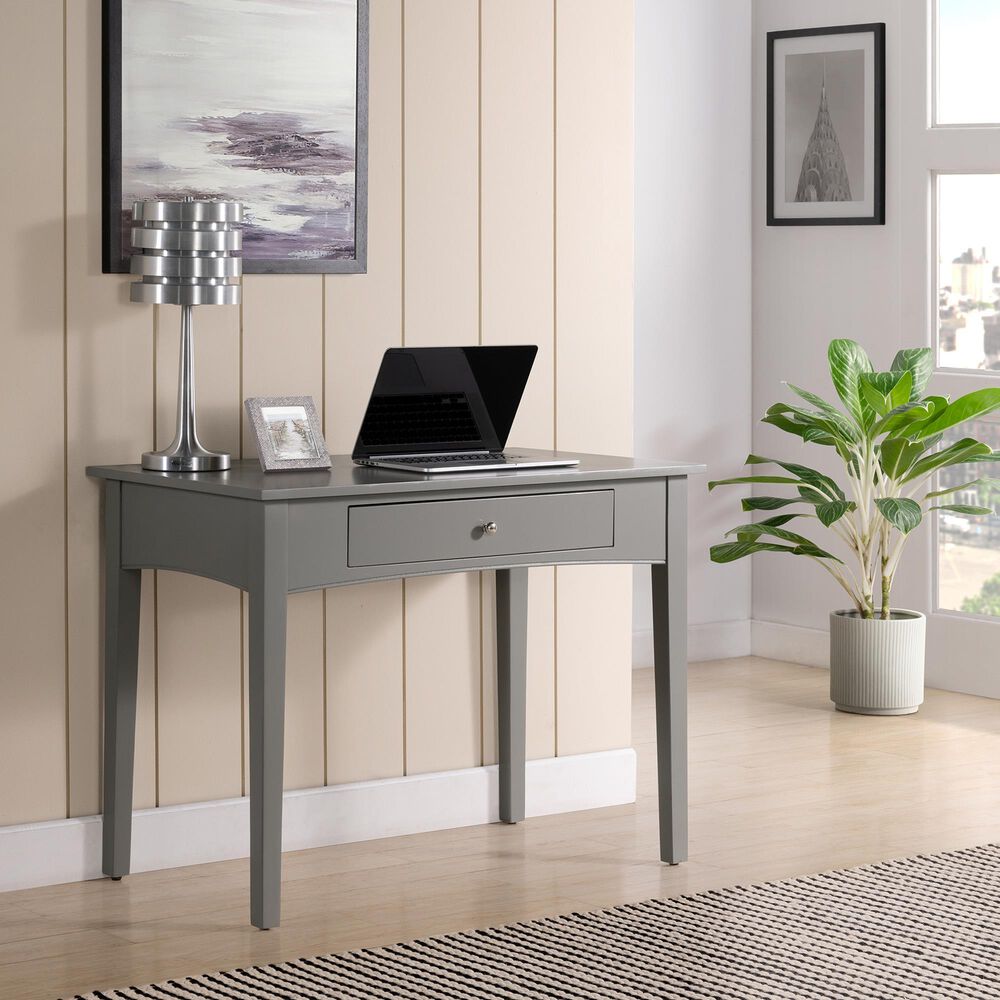 Timberlake Shaker Cottage Writing Desk in Gray, , large