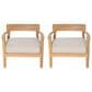 Hearth and Haven MallorcaOutdoor Club Chair in Beige (Set of 2), , large