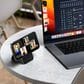 Satechi Vegan Leather Magnetic Wallet Stand in Black, , large