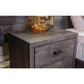 Signature Design by Ashley Toretto 2-Drawer Nightstand in Charcoal, , large