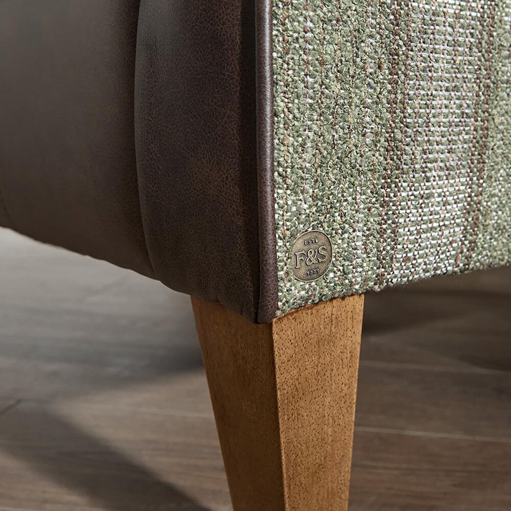 Best Home Furnishings Keatling Accent Chair in Dark Brown and Moss, , large