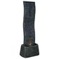 Zentro Living Cascata Fountain with Lights in Black and Charcoal, , large