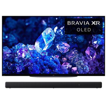 Sony 48" 4K HDR OLED TV with Google Smart TV with 3.1 Channels Dolby Atmos Soundbar in Black, , large