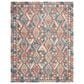 Safavieh Micro-Loop MLP351F 8" x 10" Gray and Blue Area Rug, , large