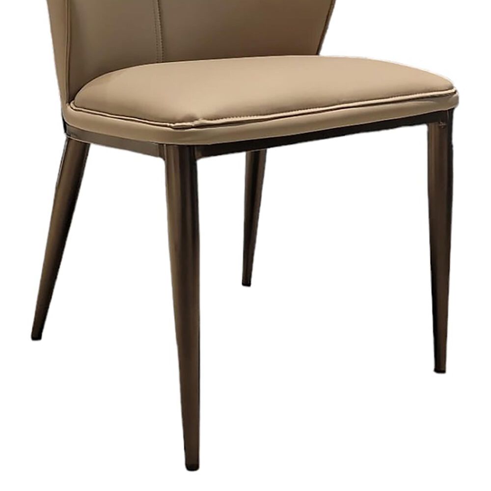 Casabianca Home Totem Side Chair in Taupe, , large