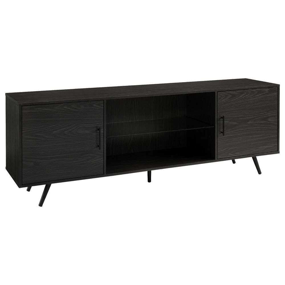 Walker Edison Nora 70" TV Stand in Graphite, , large