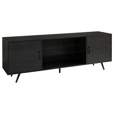 Walker Edison Nora 70" TV Stand in Graphite, , large