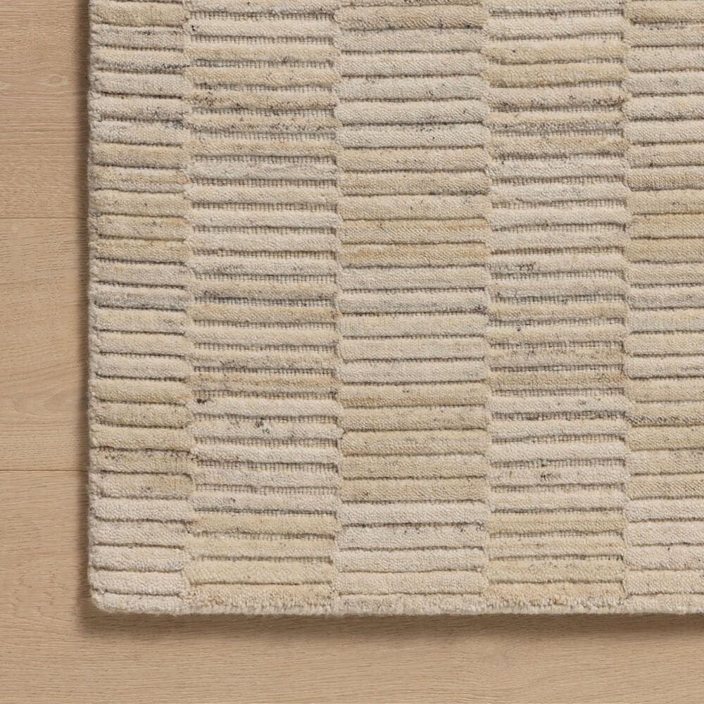 Amber Lewis x Loloi Marlowe 4&#39; x 6&#39; Natural and Sand Area Rug, , large
