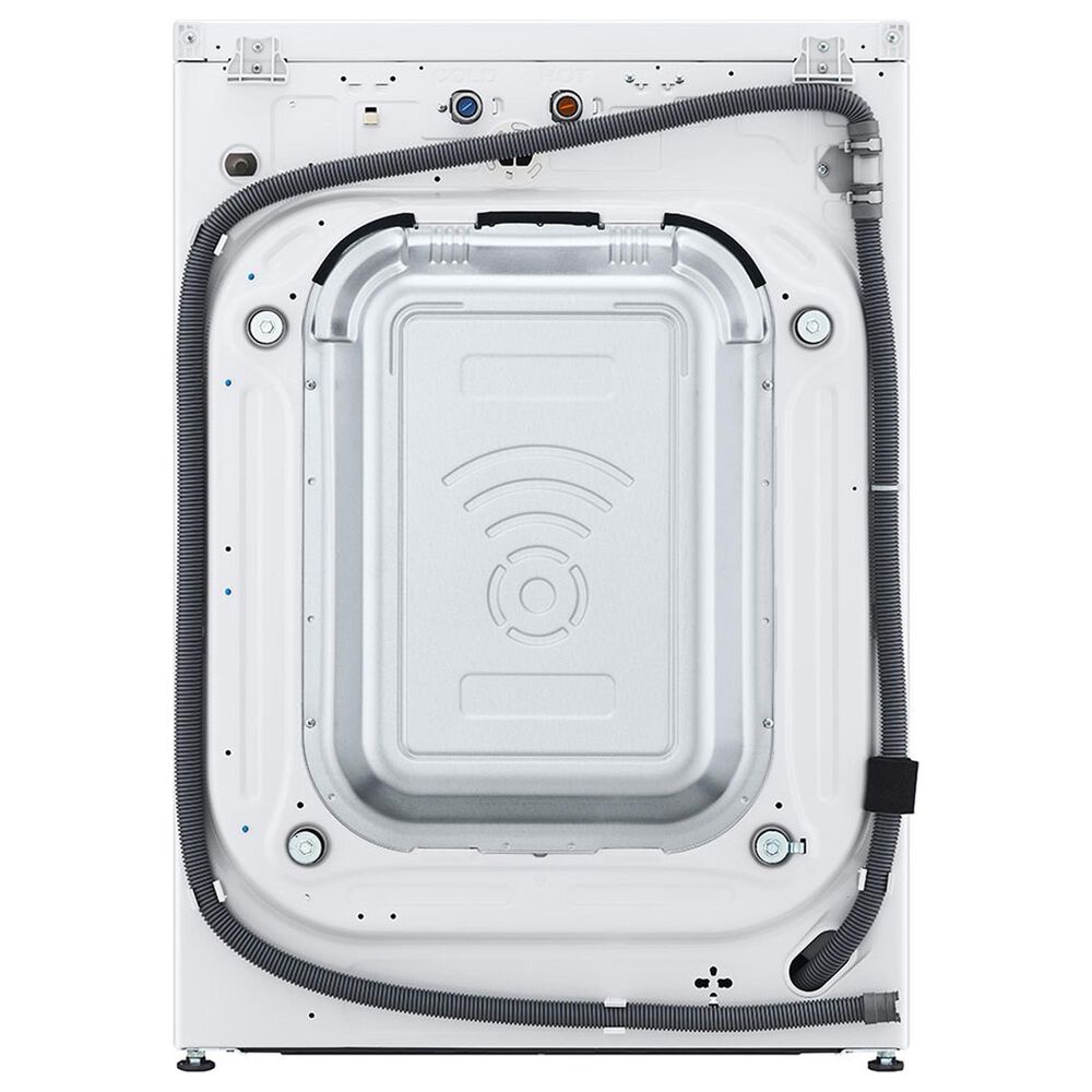 LG 4.5 Cu. Ft. Ultra Large Capacity Front Load Washer with AIDD In White, , large