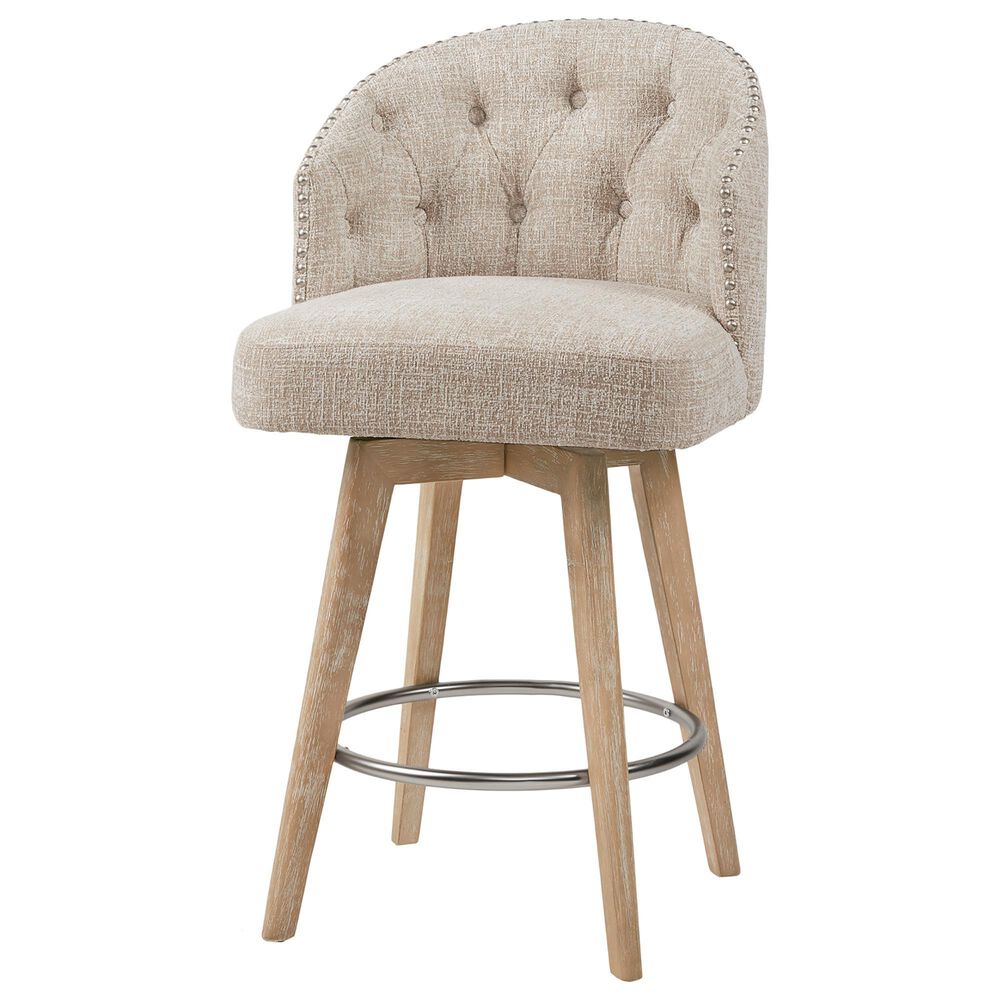 Hampton Park Onyx Swivel Counter Stool in Cream, , large