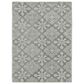 Amer Rugs Boston 2" x 3" Shale Gray Area Rug, , large