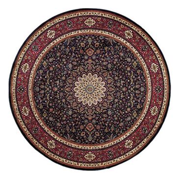 Oriental Weavers Ariana 95B 8" Round Blue Area Rug, , large