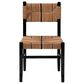 Baxton Studio Prita Side Chair in Black, , large