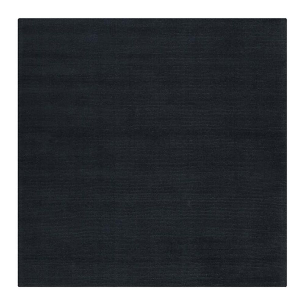 Surya Mystique M-340 8" Square Black Area Rug, , large