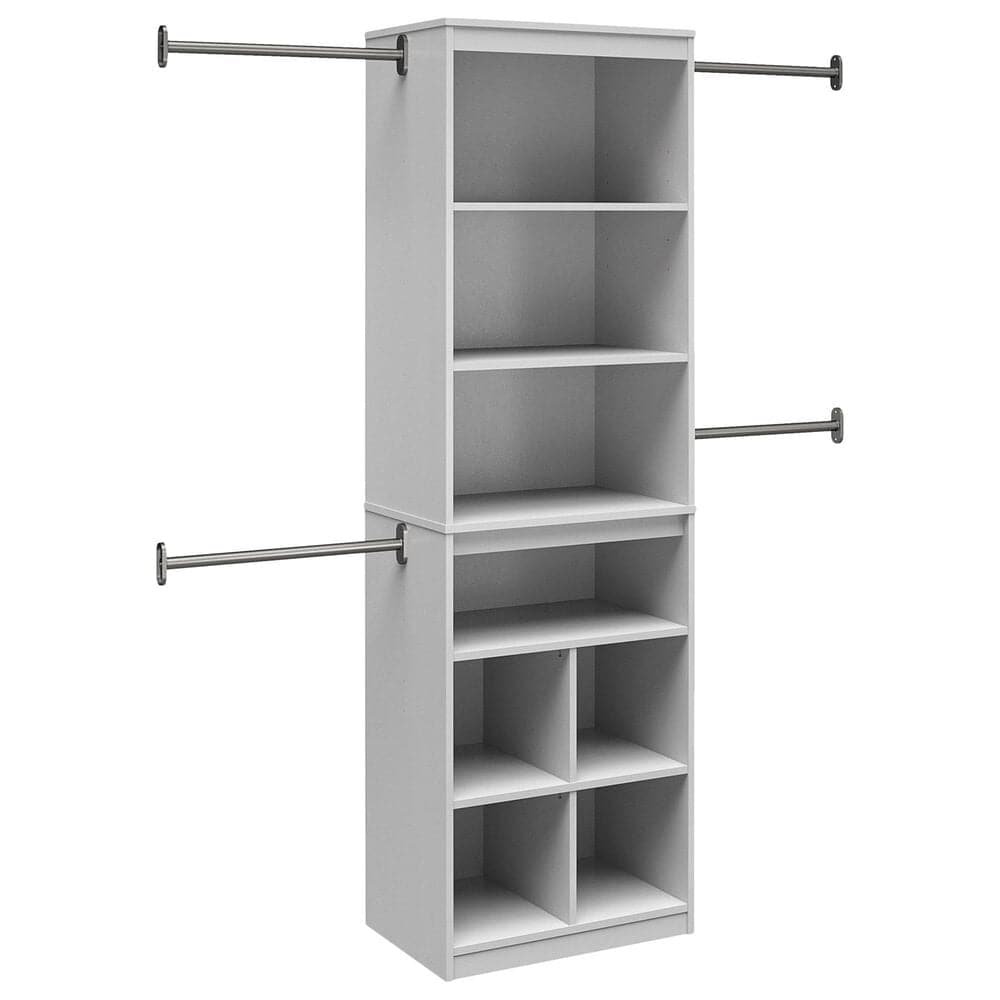 DHP Closet Storage System in Dove Gray, , large