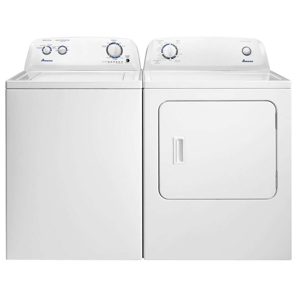 Amana Amana 3.5 Cu. Ft. Top-Load Washer and 6.5 Cu. Ft. Gas Dryer Laundry Pair in White, , large