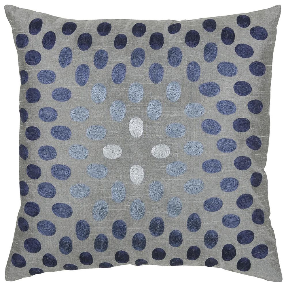Rizzy Home 18" x 18" Down Pillow in Blue, , large