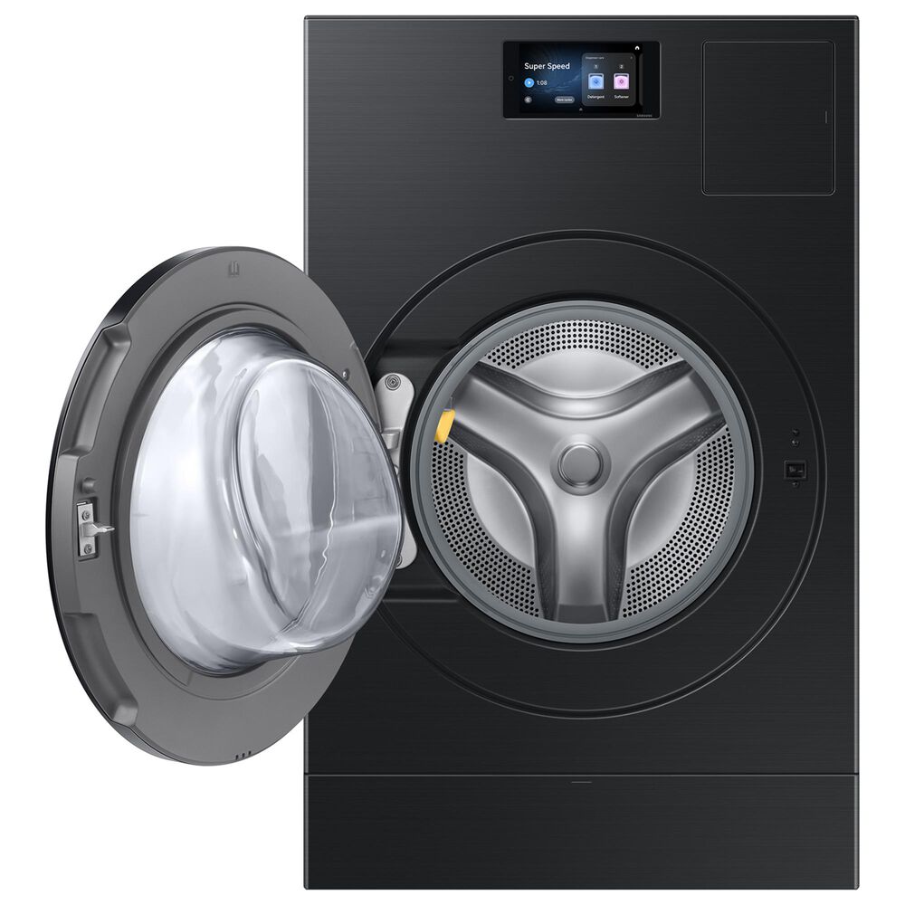 Samsung 5.3 Cu Ft. Bespoke AI Vented Laundry Combo All-in-One Ultra Capacity Washer and Electric Dryer with AI Home in Brushed Black, , large