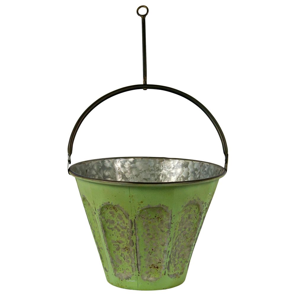 VIP Home and Garden Metal Hanging Planter, , large