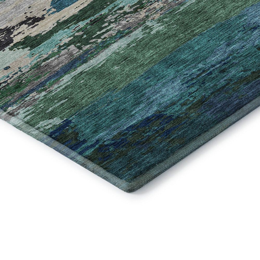 Dalyn Rug Company Trevi TV8 9&#39; x 12&#39; Teal Area Rug, , large
