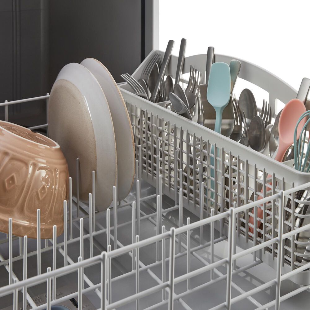 Whirlpool 4-Piece Kitchen Package with 19.3 Cu. Ft. Refrigerator and 5.3 Cu. Ft. Freestanding Electric Range in Fingerprint Resistant Stainless Steel, , large