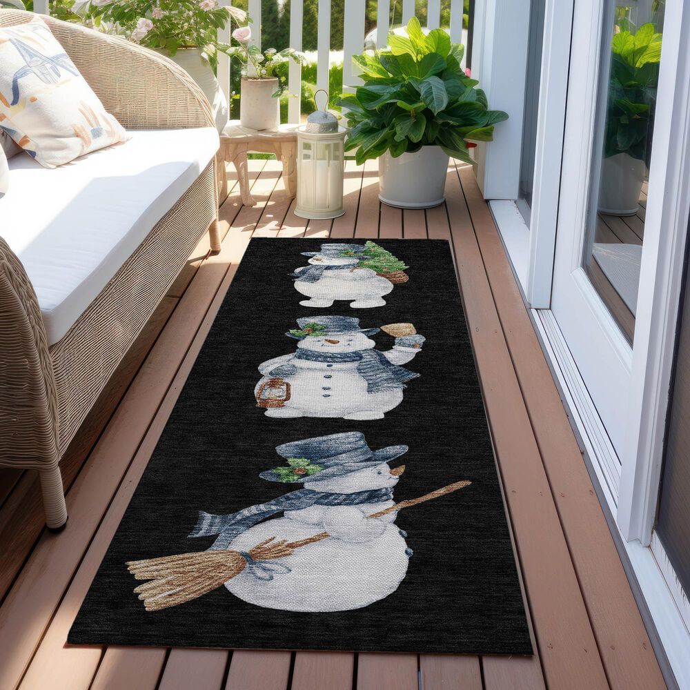 Dalyn Rug Company Wonderland WN34 Black 2&#39;3&quot; x 7&#39;6&quot; Runner, , large