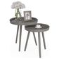Timberlake Lavish Home 2-Piece End Table in Slate Gray, , large