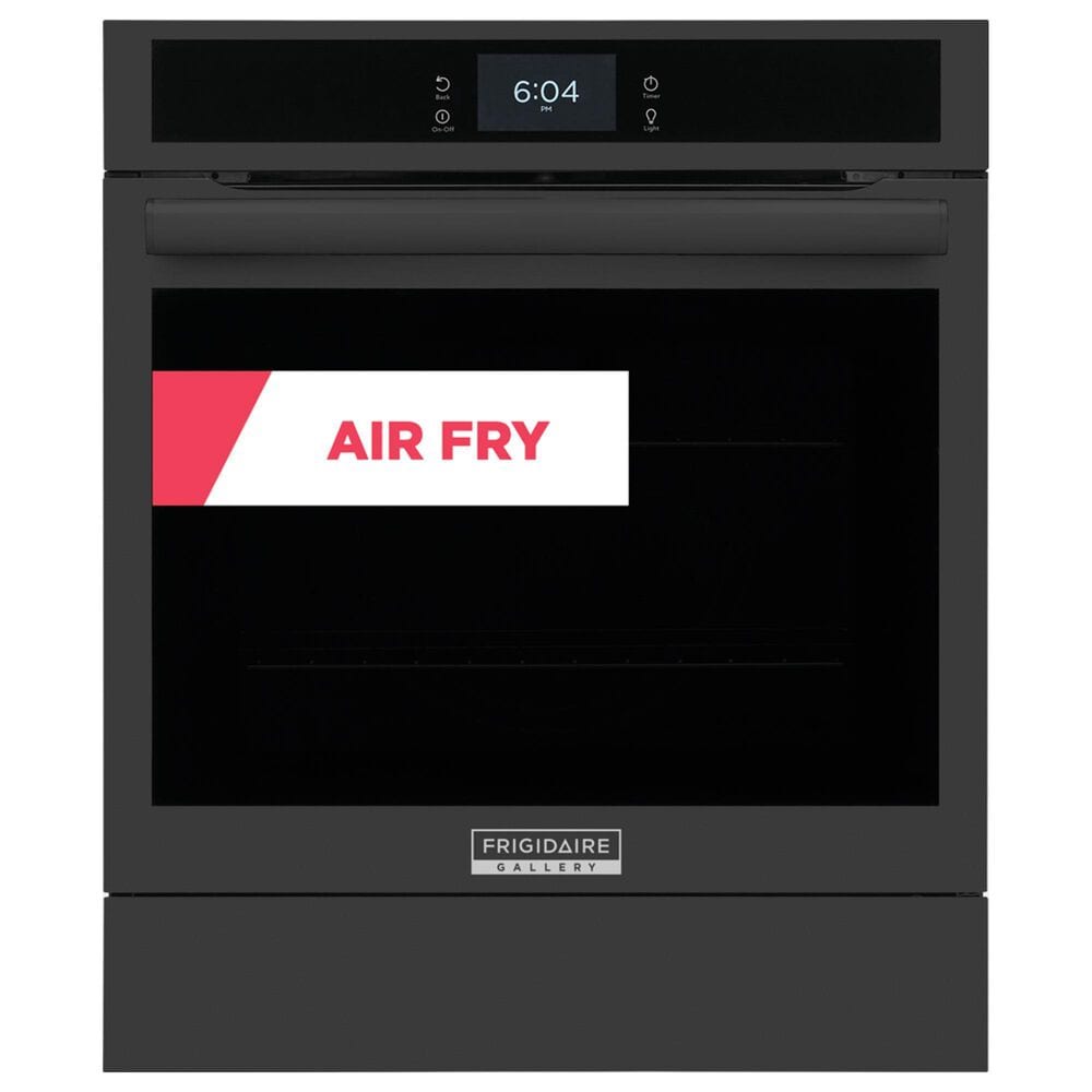 Frigidaire Gallery 24" Single Electric Wall Oven with Air Fry in Black, , large