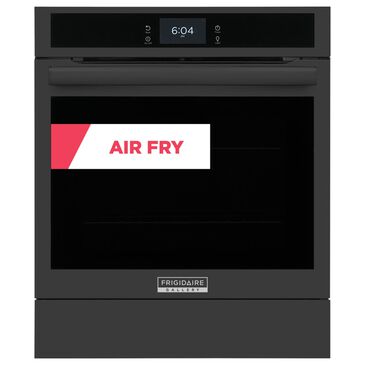 Frigidaire Gallery 24" Single Electric Wall Oven with Air Fry in Black, , large